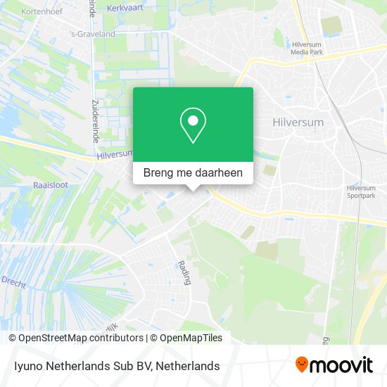 Iyuno Netherlands Sub BV kaart