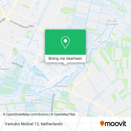 Vantubo Mobiel 12 kaart