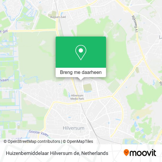 Huizenbemiddelaar Hilversum de kaart