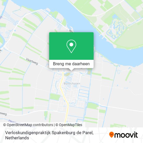 Verloskundigenpraktijk Spakenburg de Parel kaart
