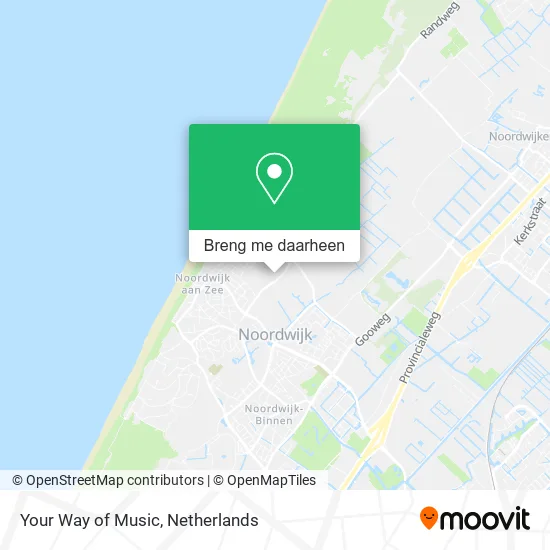 Your Way of Music kaart