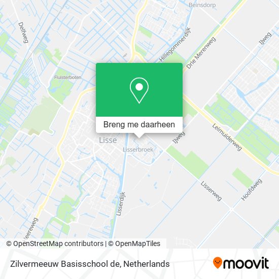 Zilvermeeuw Basisschool de kaart