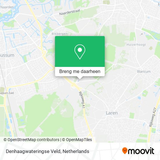 Denhaagwateringse Veld kaart
