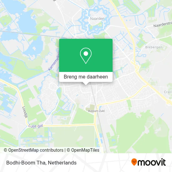 Bodhi-Boom Tha kaart