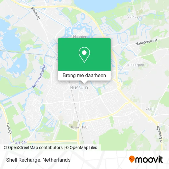 Shell Recharge kaart