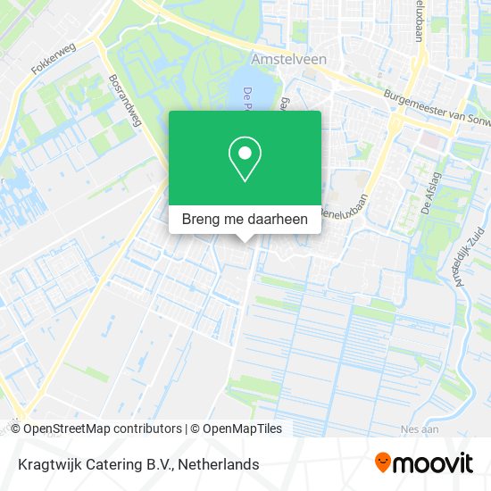 Kragtwijk Catering B.V. kaart