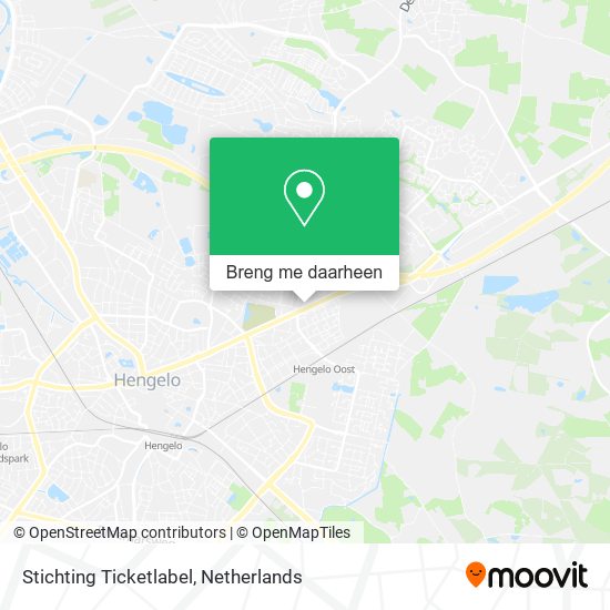 Stichting Ticketlabel kaart