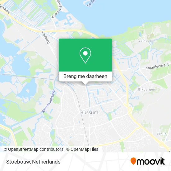 Stoebouw kaart