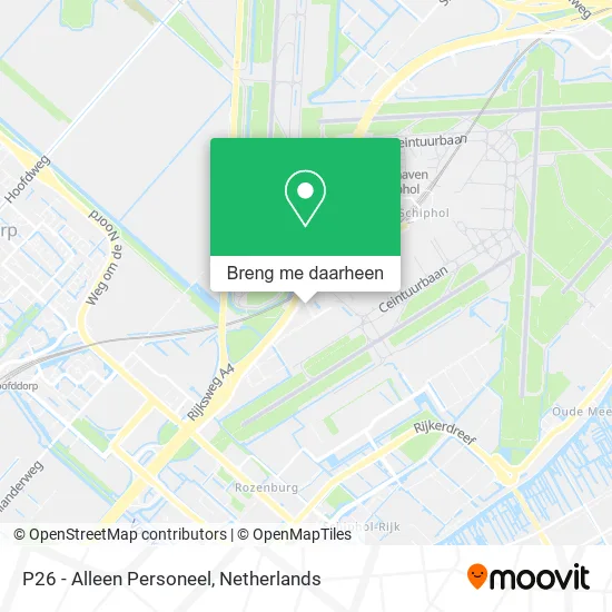 P26 - Alleen Personeel kaart