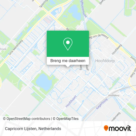 Capricorn Lijsten kaart
