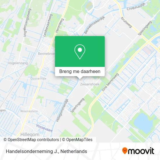 Handelsonderneming J. kaart