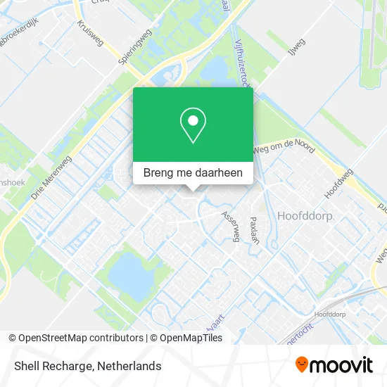 Shell Recharge kaart