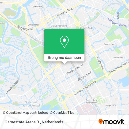 Gamestate Arena B. kaart