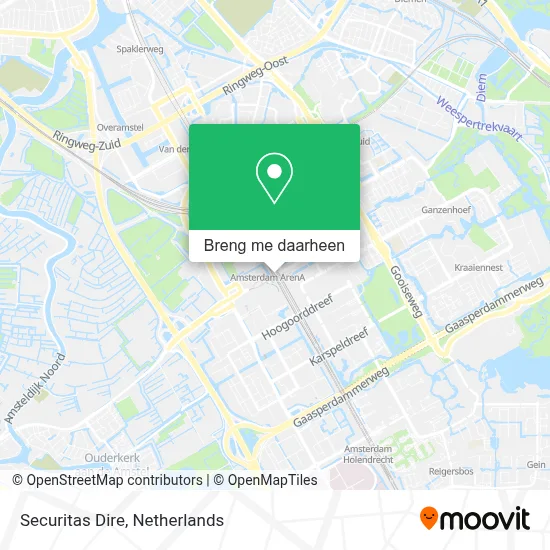 Securitas Dire kaart