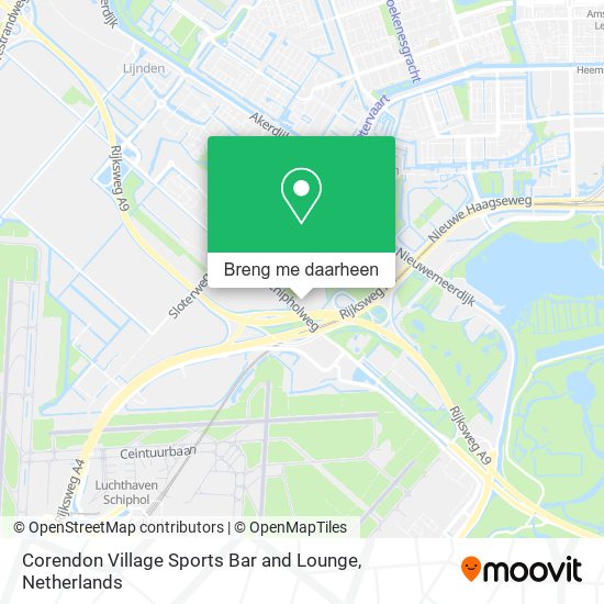 Corendon Village Sports Bar and Lounge kaart