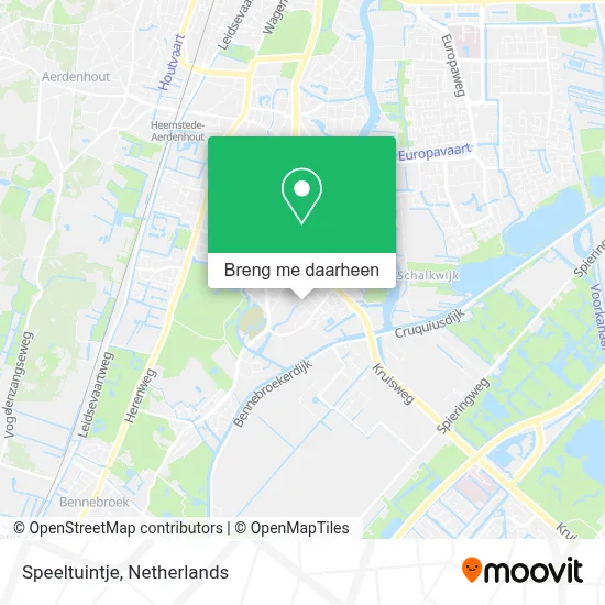 Speeltuintje kaart