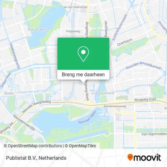 Publistat B.V. kaart