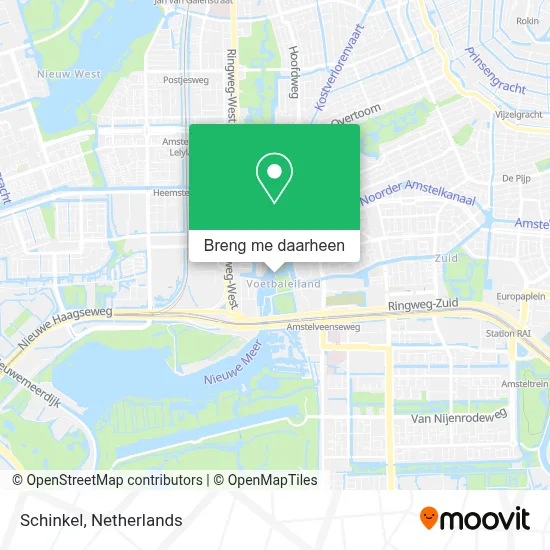 Schinkel kaart