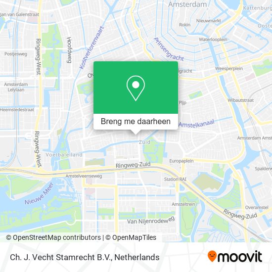 Ch. J. Vecht Stamrecht B.V. kaart
