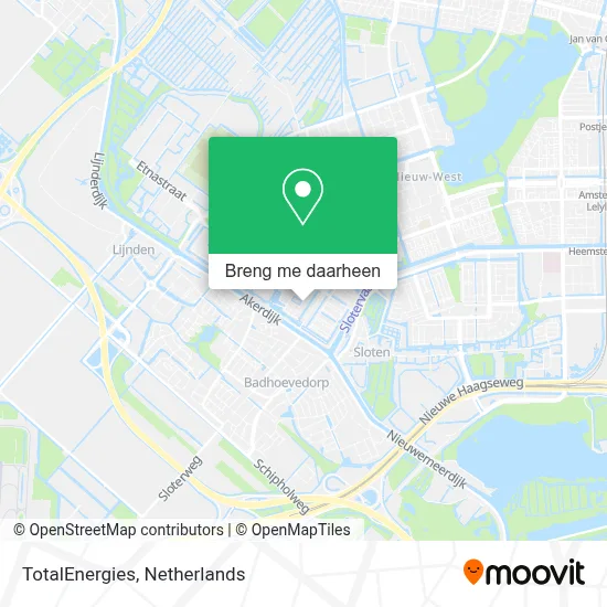 TotalEnergies kaart