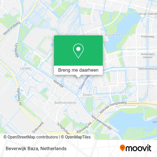 Beverwijk Baza kaart