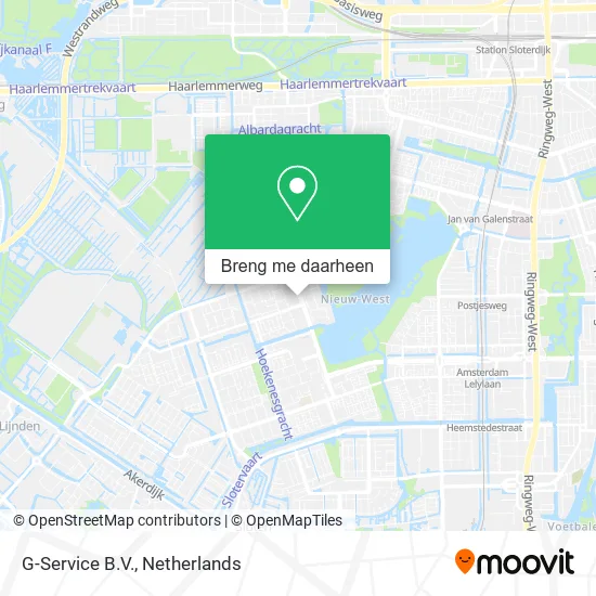 G-Service B.V. kaart