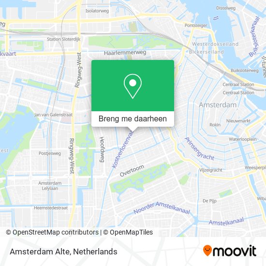 Amsterdam Alte kaart