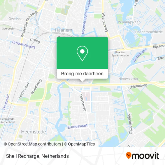 Shell Recharge kaart