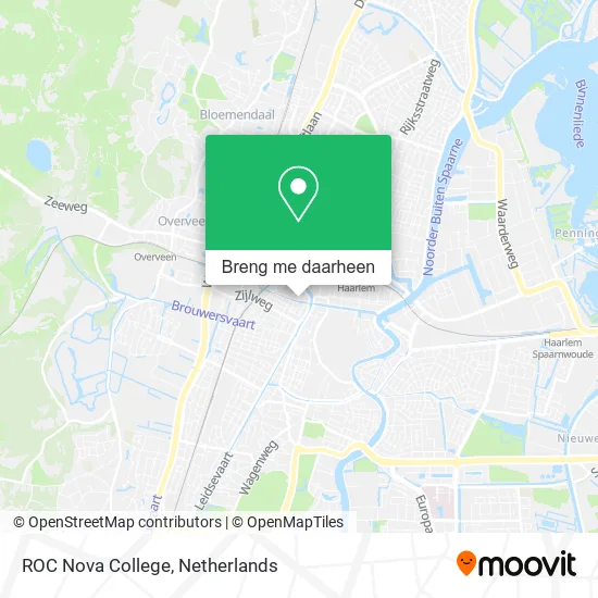 ROC Nova College kaart