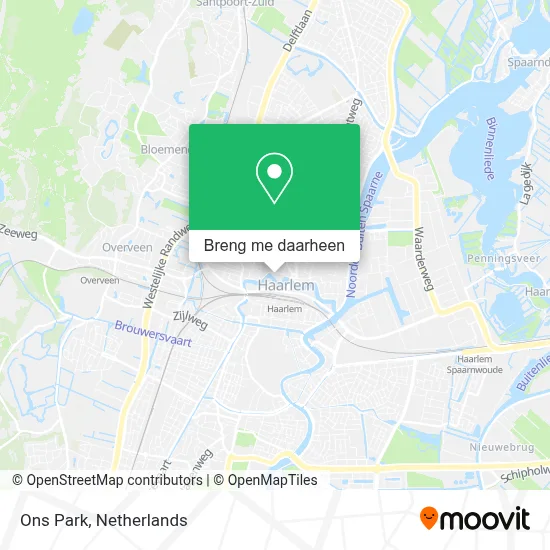 Ons Park kaart