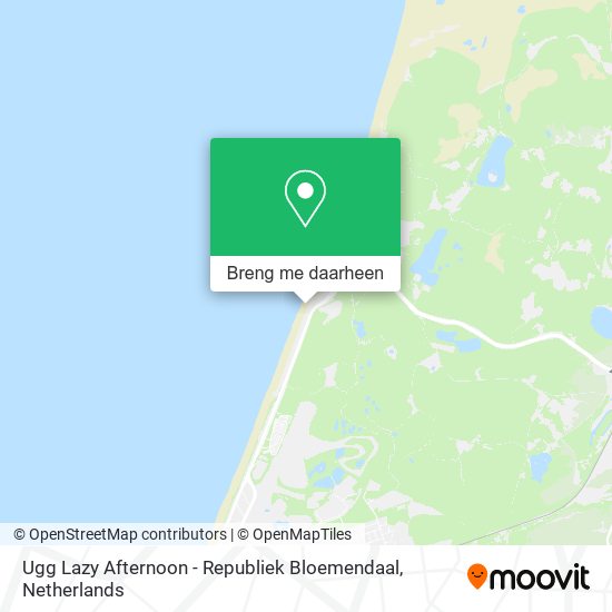 Ugg Lazy Afternoon - Republiek Bloemendaal kaart