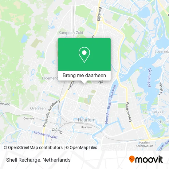 Shell Recharge kaart