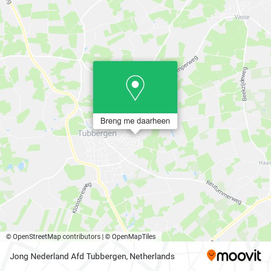 Jong Nederland Afd Tubbergen kaart