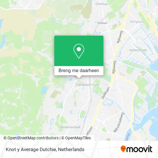 Knot y Average Dutchie kaart