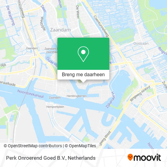 Perk Onroerend Goed B.V. kaart