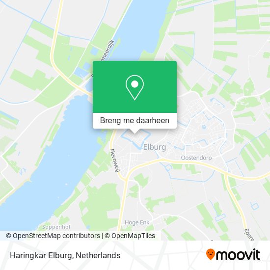 Haringkar Elburg kaart