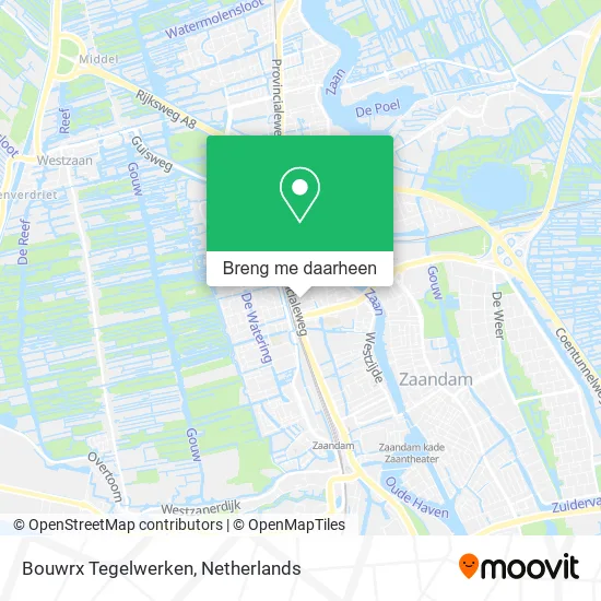 Bouwrx Tegelwerken kaart