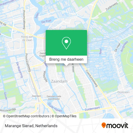 Marange Sierad kaart