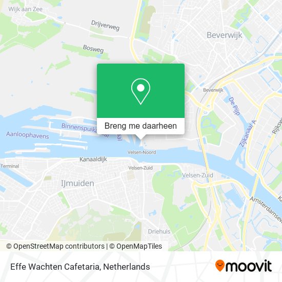 Effe Wachten Cafetaria kaart