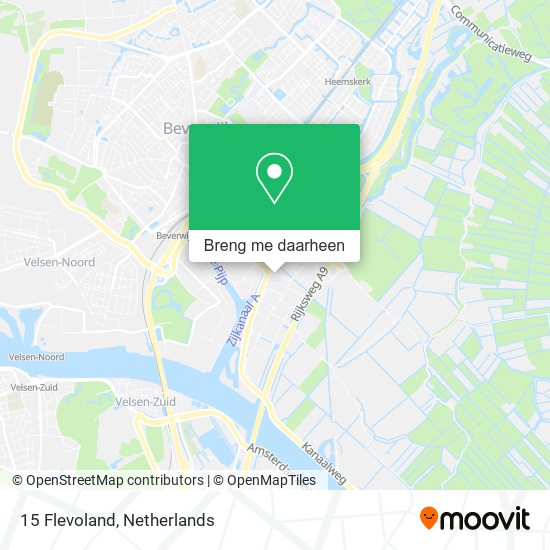 15 Flevoland kaart