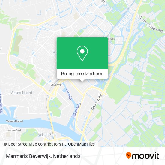Marmaris Beverwijk kaart