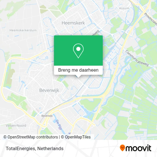 TotalEnergies kaart