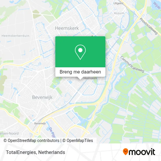 TotalEnergies kaart