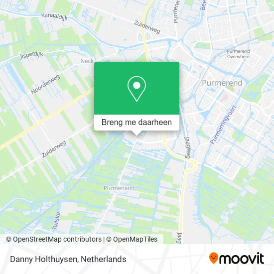 Danny Holthuysen kaart