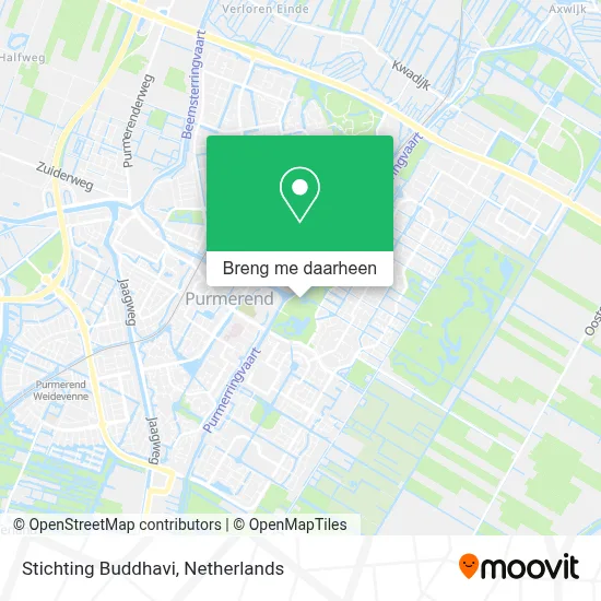Stichting Buddhavi kaart