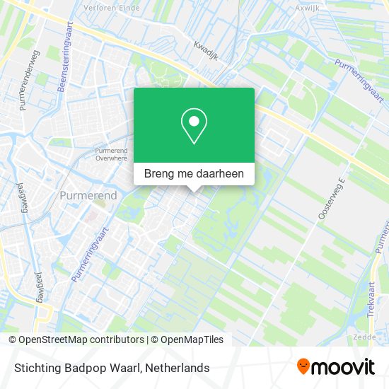 Stichting Badpop Waarl kaart