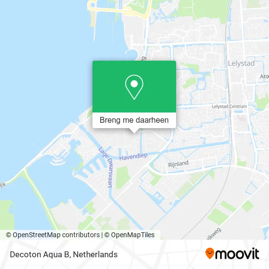 Decoton Aqua B kaart