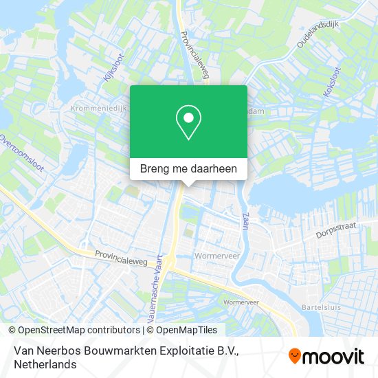 Van Neerbos Bouwmarkten Exploitatie B.V. kaart