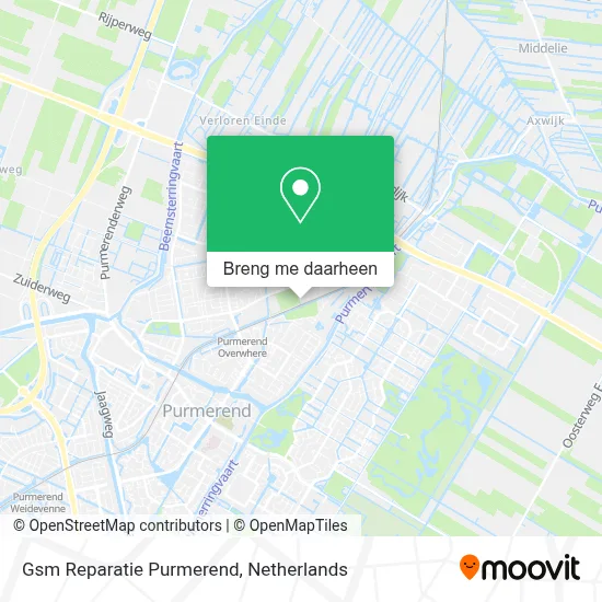Gsm Reparatie Purmerend kaart