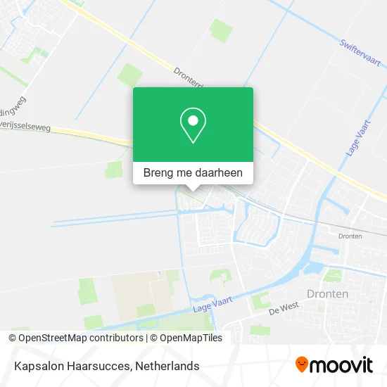Kapsalon Haarsucces kaart